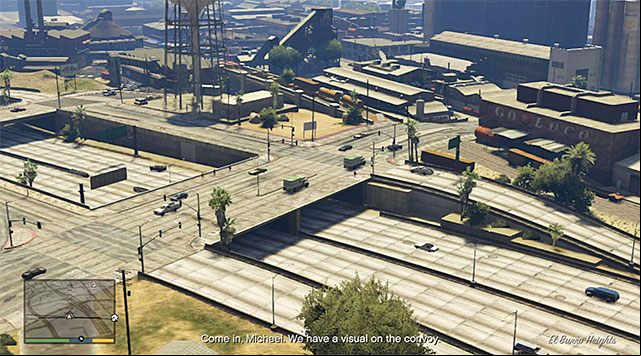 The convoy - GTA 5: Surveying the Score walkthrough - Main missions - GTA 5 Guide