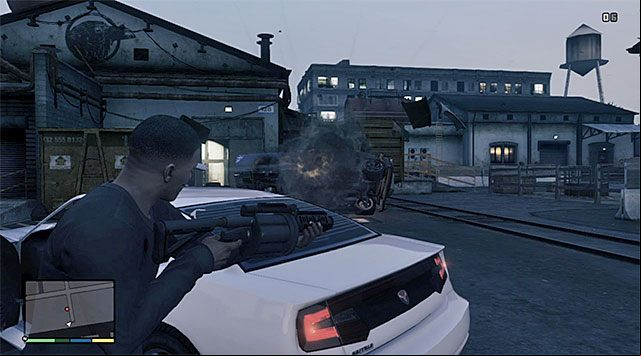 Deal with the enemies in the yard - GTA 5: Fresh Meat walkthrough - Main missions - GTA 5 Guide