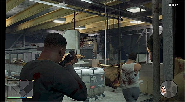 Keep pushing towards the factorys exit - GTA 5: Fresh Meat walkthrough - Main missions - GTA 5 Guide