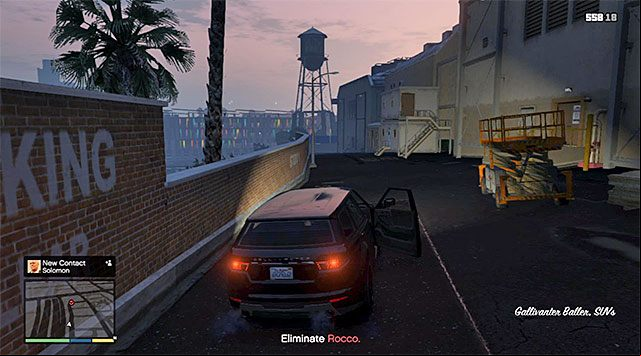 The SUV that you need to use for the pursuit - GTA 5: The Ballad of Rocco walkthrough - Main missions - GTA 5 Guide