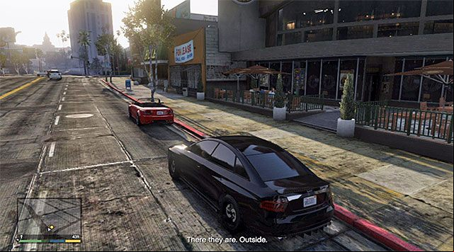 The cafe - GTA 5: Reuniting the Family walkthrough - Main missions - GTA 5 Guide