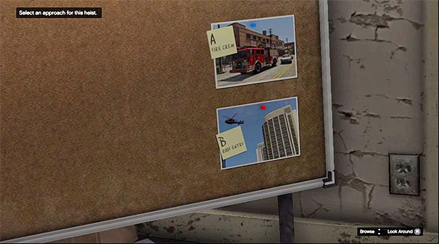 The moment of selection of the heist mode - GTA 5: Architects Plans walkthrough - Main missions - GTA 5 Guide
