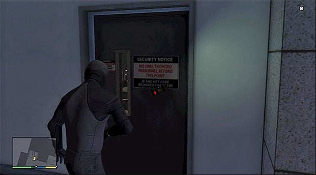 Wait for the team to gain access inside the skyscraper - GTA 5: The Bureau Raid, Roof Entry variant walkthrough - Main missions - GTA 5 Guide