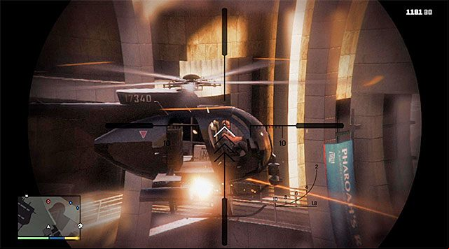 After you approach the main yard, there will appear a Merryweather chopper here, and that is when you will cut to Trevor - GTA 5: The Wrap Up walkthrough - Main missions - GTA 5 Guide