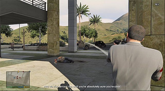 Try blowing up several vehicles - GTA 5: The Wrap Up walkthrough - Main missions - GTA 5 Guide