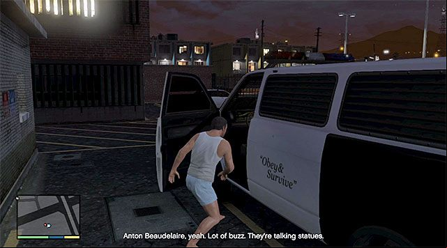 The van - GTA 5: Stingers walkthrough - Main missions - GTA 5 Guide