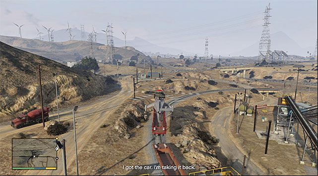 One of the empty railway cars - GTA 5: Sidetracked walkthrough - Main missions - GTA 5 Guide