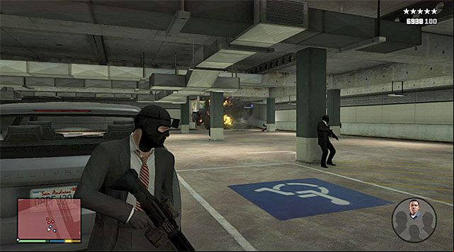 The underground parking lot - GTA 5: The Big Score 2, the Obvious variant walkthrough - Main missions - GTA 5 Guide