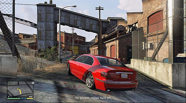 The driveway to the foundrys premises - GTA 5: The Third Way, ending C walkthrough - Endings - GTA 5 Guide