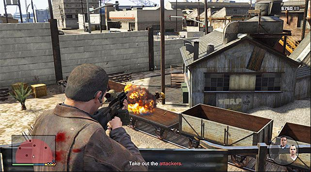 Fight out in the open and watch out for the single hostile chopper - GTA 5: The Third Way, ending C walkthrough - Endings - GTA 5 Guide
