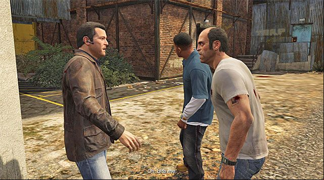 The rendezvous point - GTA 5: The Third Way, ending C walkthrough - Endings - GTA 5 Guide
