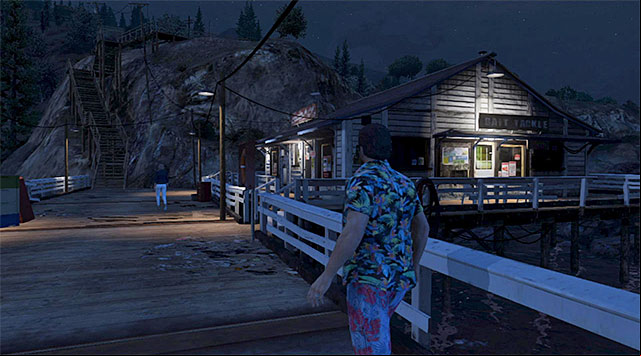 You can either kill Abigail or let her leave the dock - GTA 5: Abigail - Strangers and Freaks missions - GTA 5 Guide