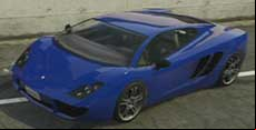 Grotti Cheetah - GTA 5: Supercars map - Shopping - GTA 5 Guide