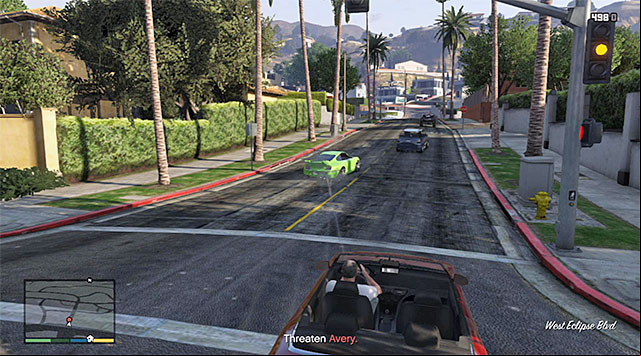 Keep shooting at Averys car - GTA 5: Closing the Deal - Strangers and Freaks missions - GTA 5 Guide
