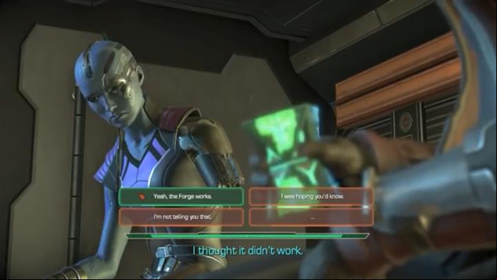 Upon reaching Nebulas cell talk to her - Chapter 4 - Too Fast For Love | Episode 2 - Under Pressure - Episode 2 - Under Pressure - Marvels Guardians of the Galaxy: The Telltale Series Game Guide