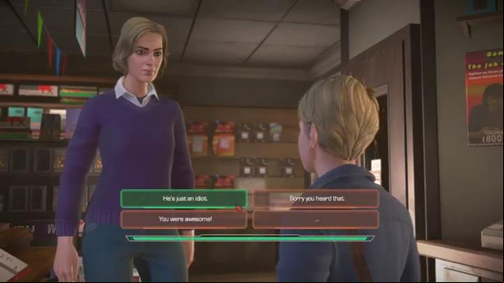 Peters mom shows up and you start another conversation - Chapter 1 - Living in the Past | Episode 3 - More Than a Feeling - Episode 3 - More Than a Feeling - Marvels Guardians of the Galaxy: The Telltale Series Game Guide