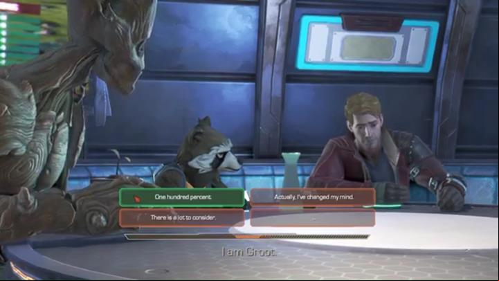 Dialog options - Chapter 5 - Blood on the Tracks | Episode 3 - More Than a Feeling - Episode 3 - More Than a Feeling - Marvels Guardians of the Galaxy: The Telltale Series Game Guide
