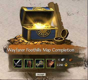 Its worth to discover a whole map, because rewards may be powerful. - Exploration - Basics - Guild Wars 2 - Game Guide and Walkthrough