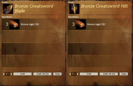 3 - Production, experience - Crafting - Guild Wars 2 - Game Guide and Walkthrough