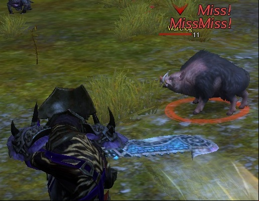 Bad positioning during the encounter may cause a miss. - Damage - Basics - Guild Wars 2 - Game Guide and Walkthrough