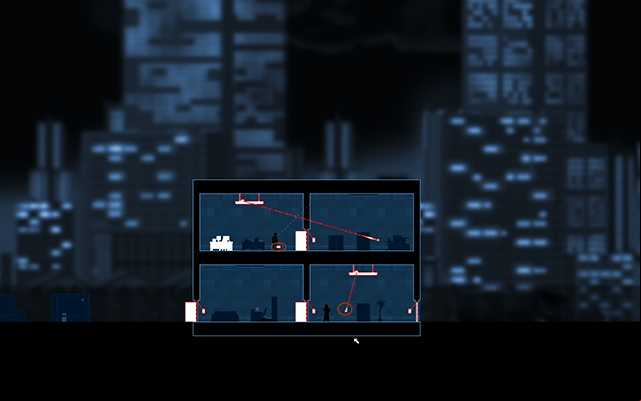 Go in the Crosslink Mode and right next to the Normal Guard you will notice a small red square - #4 - Rooke: Mains - Walkthrough - Gunpoint - Game Guide and Walkthrough
