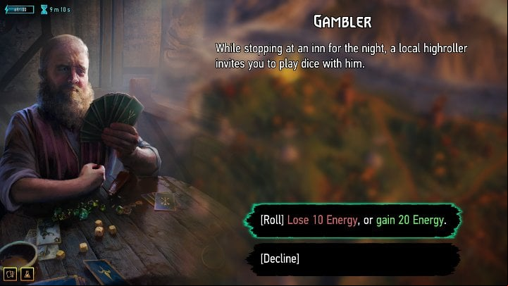 As you move around the map of Gwent Rogue Mage, you will find points marked with a question mark - Gwent Rogue Mage: Beginners guide - Basics - Gwent Rogue Mage Guide