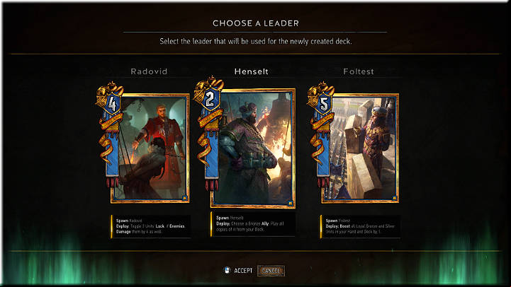 1 - Northern Kingdoms | Factions - Factions - Gwent: The Witcher Card Game Guide