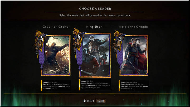 1 - Skellige | Factions - Factions - Gwent: The Witcher Card Game Guide