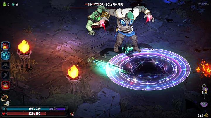 Polyphemus is the simplest encounter in the game, although not necessarily the easiest - Hades 2: How to defeat Polyphemus? - Bosses - Hades 2 Guide