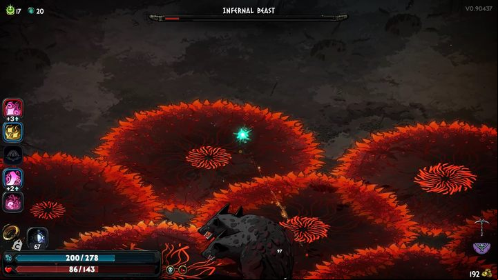 In the second phase of the fight, Cerber will gain new attacks through which he can move around the arena - Hades 2: How to defeat Infernal Beast boss? - Bosses - Hades 2 Guide