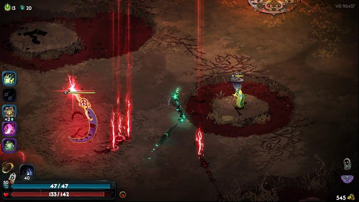 Queen Lamia is one of the two mini-bosses you will encounter in the Fields of Mourning - Hades 2: Fields of Mourning - Areas - Hades 2 Guide