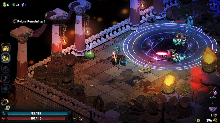 The enemies in Ephyra pose a greater challenge than the enemies in Erebus - Hades 2: City of Ephyra - Areas - Hades 2 Guide