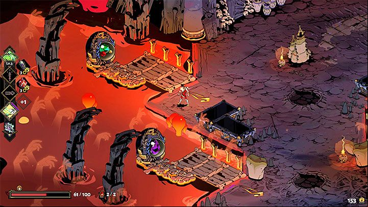 Some of the chambers you explore only have one exit, but you will often encounter rooms where you can choose between several ages (e - Hades: Starting tips - Basics - Hades Guide