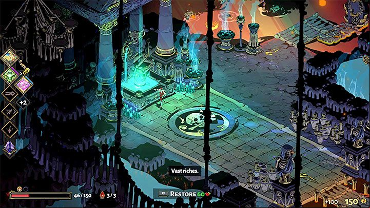 Another way to renew your life points is by finding fountains during the exploration - Hades: Wounds - how to heal them? - FAQ - Hades Guide
