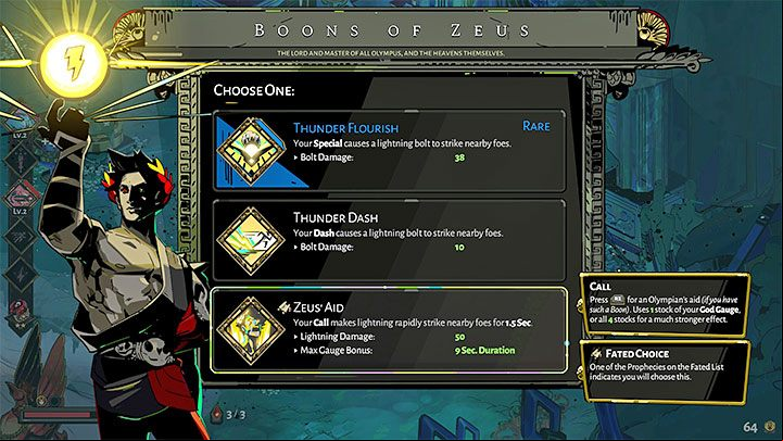Call is a special action that can be unlocked as you progress through the game - Hades: Summon / Call - how does it work? - FAQ - Hades Guide