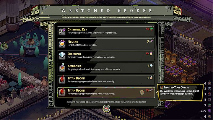 Defeating bosses isn't the only activity you can perform to obtain rare rewards - Hades: Rewards for killing bosses - Basics - Hades Guide