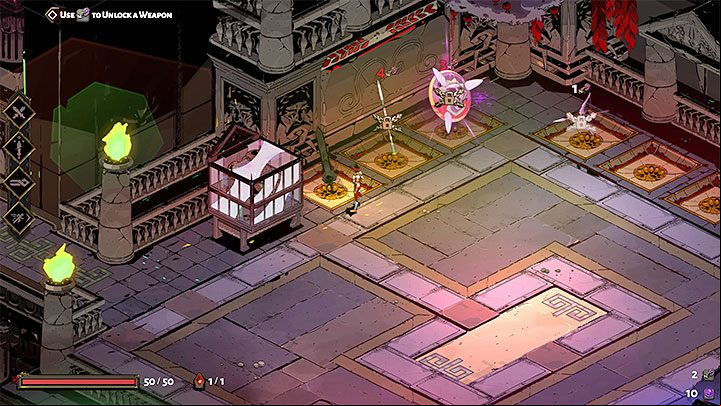 Another room available from start is the sparring arena - Hades: House Of Hades - Basics - Hades Guide