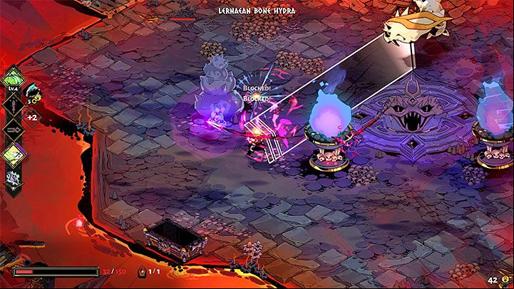 The shield can be quite a confusing weapon, because it is also used to attack opponents - Hades: Shield of Chaos - In-game weapons - Hades Guide