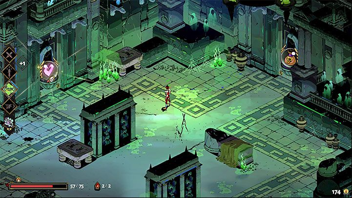Each land in the game consists of randomly generated chambers and with the exception of the last land, in each run you have to a dozen rooms in order to reach the next biome - Hades: The structure of the underworld - Lands / biomes - Hades Guide