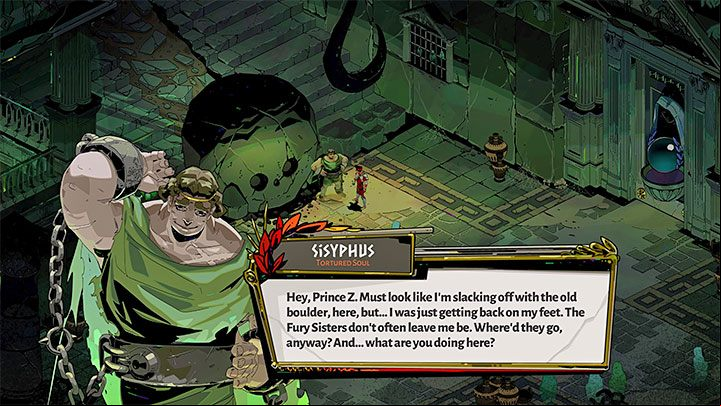 In Tartarus, all common types of chambers you will visit throughout the game appear - Hades: Tartarus - Lands / biomes - Hades Guide