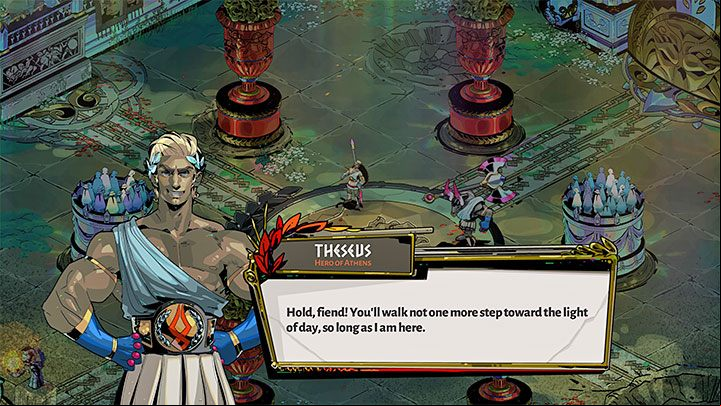 The final bosses of Elysium are always Asterius and Theseus - Hades: Elysium - Lands / biomes - Hades Guide