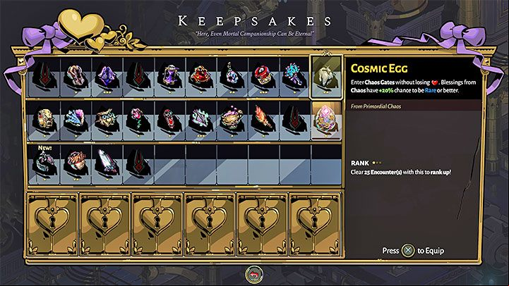 In the next stage of the campaign, you can find Nectar and bring it to Chaos - Hades: Chaos - how to unlock? - FAQ - Hades Guide