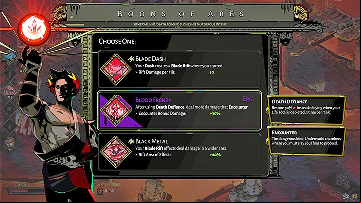 You can and should also look for gifts associated with the Death Defiance effect - Hades: Death - How to avoid it? - FAQ - Hades Guide