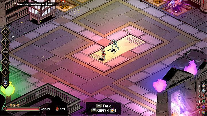 There is also an alternative method of resurrection with a similar effect to the Death Defiance talent - Hades: Death - How to avoid it? - FAQ - Hades Guide