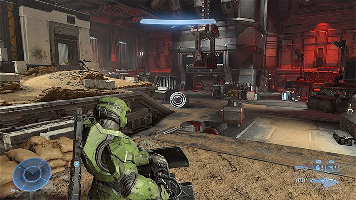 Soon after you begin exploring the House of Reckoning, you will reach the first training hall - Halo Infinite: House of Reckoning - walkthrough - Main missions - Halo Infinite Guide