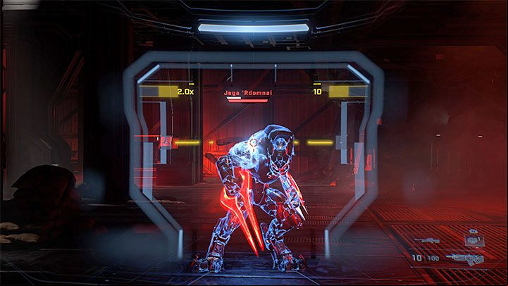 Jega 'Rdomnai uses Elite Bloodblades and thus fights in melee - Halo Infinite: House of Reckoning - walkthrough - Main missions - Halo Infinite Guide