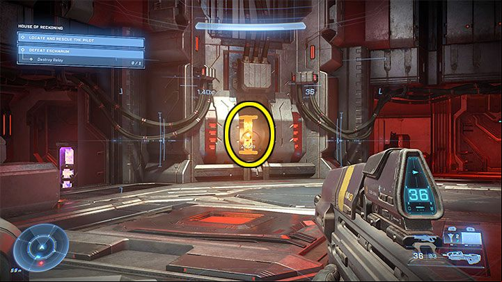 After dealing enough damage Escharum will suddenly envelop himself in a white shield - Halo Infinite: House of Reckoning - walkthrough - Main missions - Halo Infinite Guide