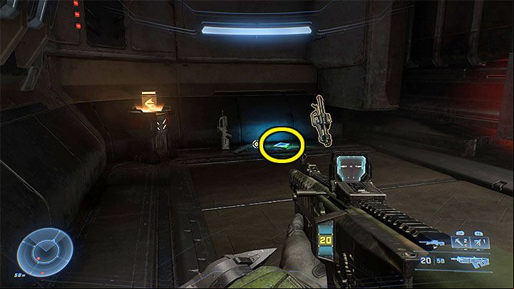 The wanted audio log is at the end of the main corridor inside this large structure - Halo Infinite: Excavation Site (Connections) - all collectibles, Spartan cores - Connections - Halo Infinite Guide