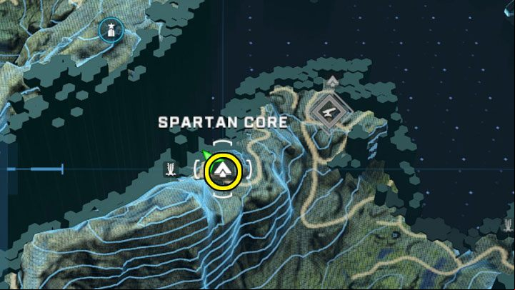 This core can be found on top of a hill in the northern part of the Graveyards, to the west of the northern AA gun - Halo Infinite: Pelican Down (Graveyards) - all Spartan Cores, Audio Logs - Graveyards - Halo Infinite Guide