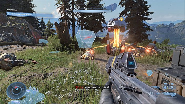 Defeat all enemies and save your allies - Halo Infinite: Campaign achievements - list - Appendix - Halo Infinite Guide